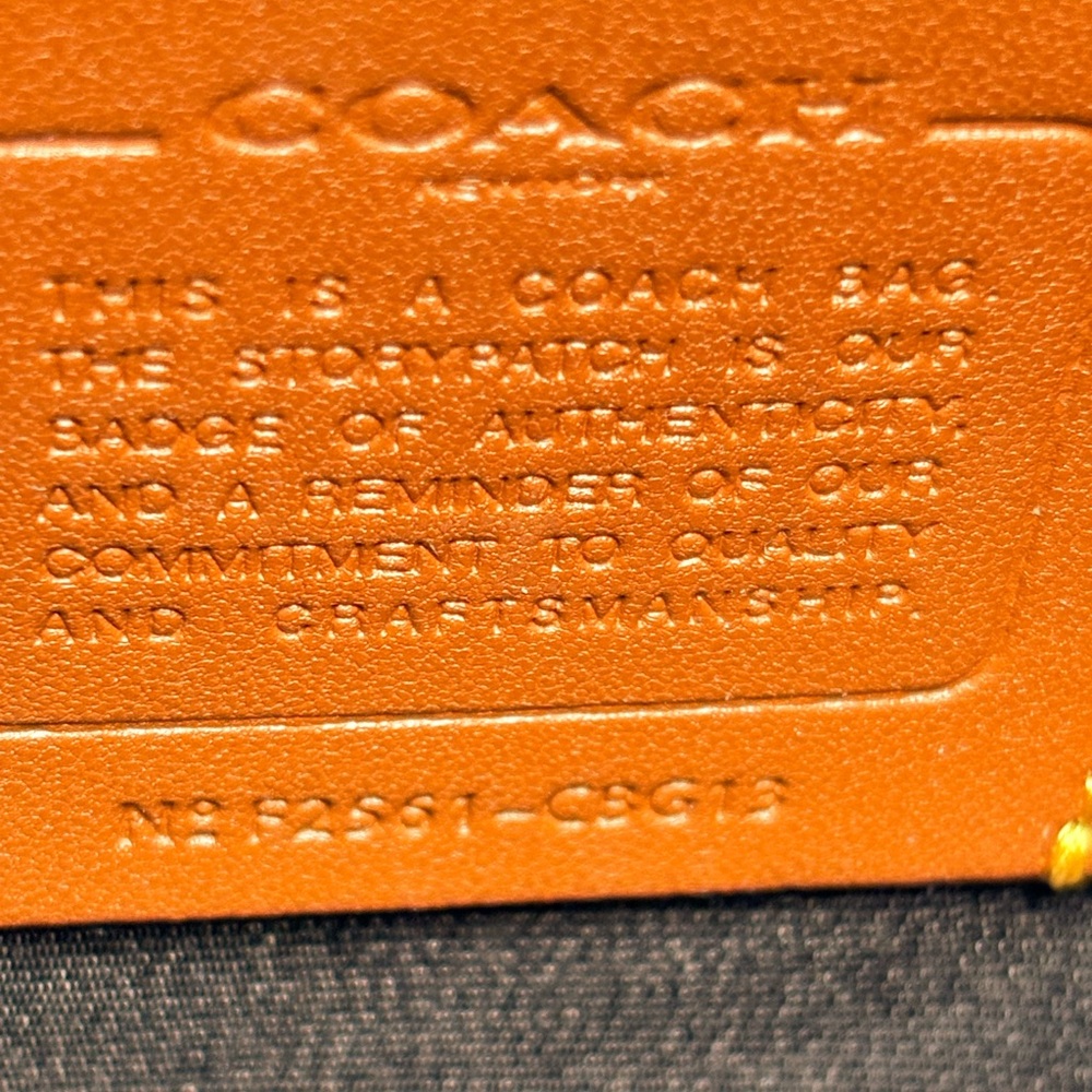 Coach Racer Gunmetal/Charcoal/Black Crossbody Bag - Picture 13 of 15